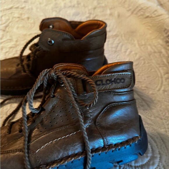 Clohoo size 39/8 brown ankle high boots - Picture 9 of 11